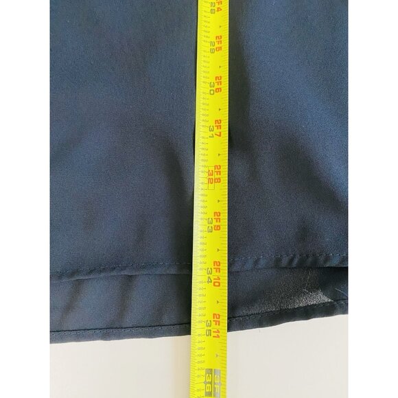 NWT Charming Charlie Womans Size Med Shift Dress Black Long Sleeve Split Sleeve - Picture 10 of 10